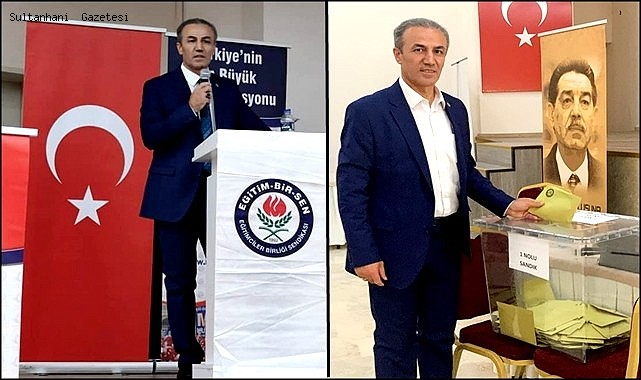 SULTANHANILI HEMŞERİMİZ MURAT GÖRMEZ EĞİTİM BİR-SEN BAŞKANI OLDU