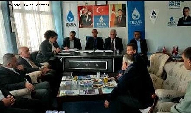 DEVA PARTİSİ SULTANHANI 1. İLÇE KONGRESİ HAFTA SONU YAPILDI