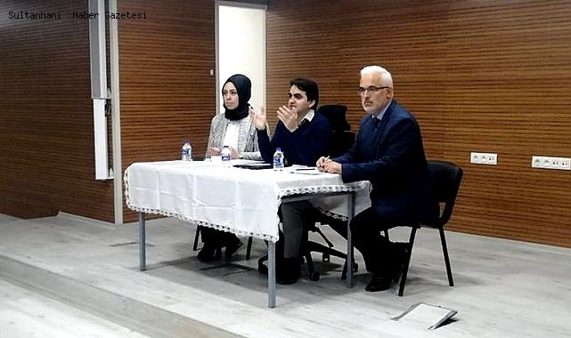 SULTANHANI İLÇESİ KURUM VE OKUL MÜDÜRLERİ İLE DEĞERLENDİRME TOPLANTISI DÜZENLENDİ