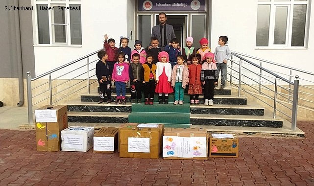 SULTANHANI İLÇESİNİN KENDİLERİ KÜÇÜK YÜREKLERİ KOCAMAN ÖĞRENCİLERİ