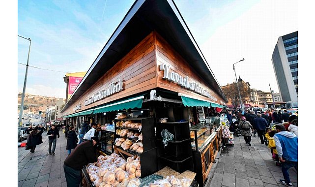 Anafartalar Belediye Çarşısı yenilendi