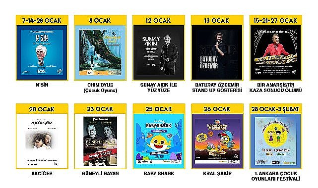 Bikent Sahne AST&#039;ta Ocak Ayı Bambaşka