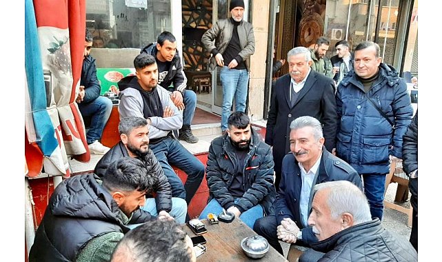 Bursa Yıldırım&#039;da CHP&#039;liler yılın ilk saha çalışmasını yaptı