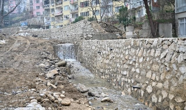 Bursa'da Gökdere daha estetik hale getiriliyor