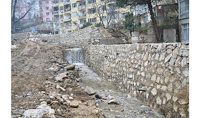 Bursa&#039;da Gökdere daha estetik hale getiriliyor