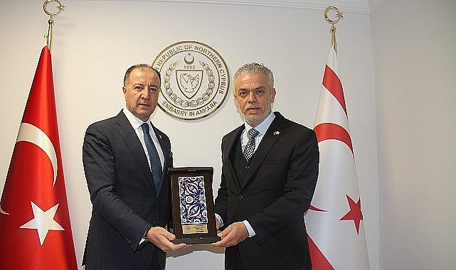 GGYD&#039;den yılın ilk ziyareti KKTC Büyükelçiliği&#039;ne