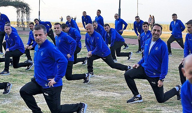 Konak&#039;ta zabıta düzenli spora başladı