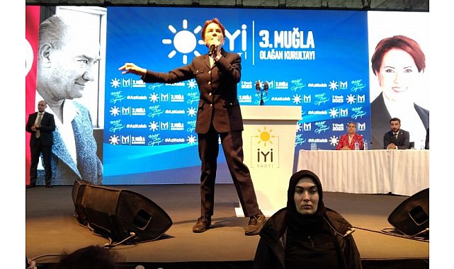 Muğla&#039;da &#039;Başbakan Akşener&#039; karşılaması