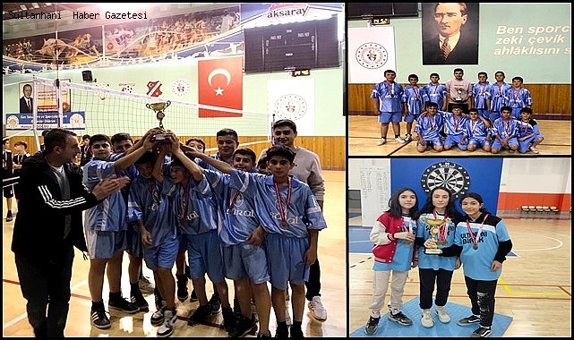 SULTANHANI 75. YIL CUMHURİYET ORTAOKULDAN İLK DÖNEM 10 KUPA