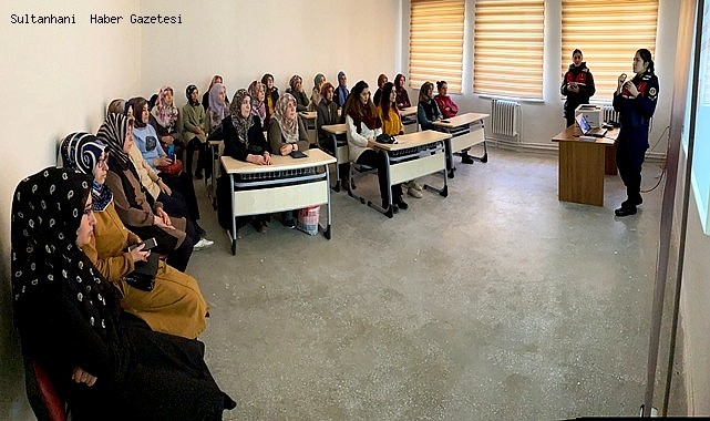 SULTANHANI HALK EĞİTİM KURSİYERLERİNE KADES EĞİTİMİ