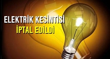 SULTANHANI İLÇESİNDEKİ 6 SAATLİK ELEKTRİK KESİNTİSİ İPTAL EDİLDİ
