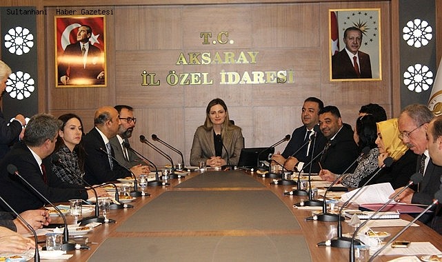 SULTANHANI OSB DAHİL AKSARAY İL GENELİ İSTİHDAMI GÖRÜŞÜLDÜ