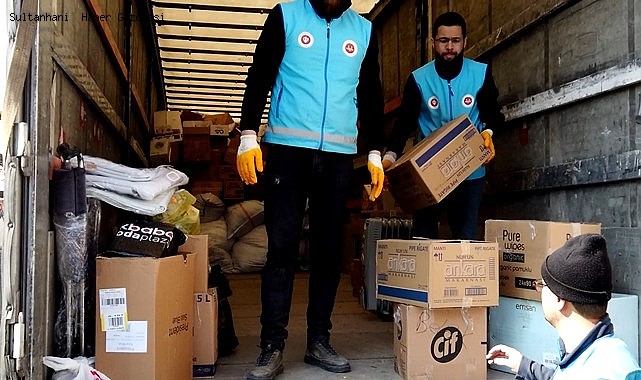 TDV DEPREM BÖLGELERİNDE LOJİSTİK MERKEZLERİYLE YARALARI SARIYOR