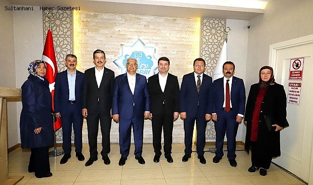 AK PARTİ GENEL BAŞKAN YARDIMCISI VEDAT DEMİRÖZ AKSARAY BELEDİYESİ&#039;Nİ ZİYARET ETTİ