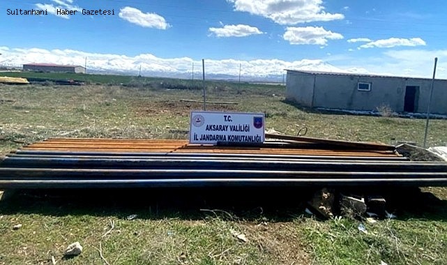 AKSARAY&#039;DA SONDAJ BORULARI ÇALAN 2 KİŞİ YAKALANDI