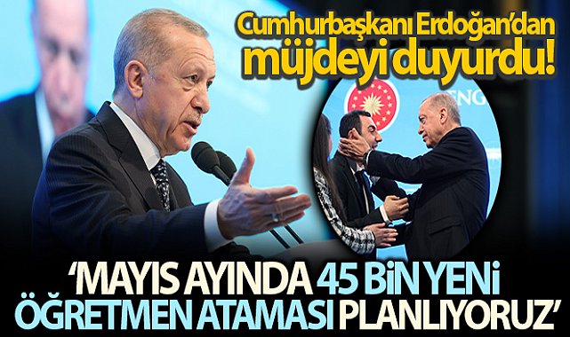 Cumhurbaşkanı Erdoğan, 3 bin 500 Engelli Öğretmen Ataması Programı&#039;nda konuştu