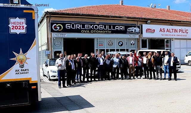 AV. SİNAN ÖZKAN, ‘AKSARAY DOĞRU ADIMLARLA YOLA DEVAM DİYOR’