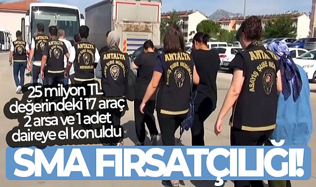 SMA hastası çocuk için toplanan paraları maksatları dışında kullananlara “Beyaz Kelebek” operasyonu