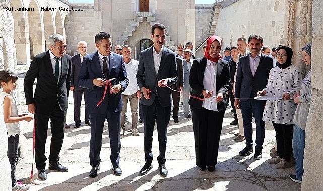 SULTANHANI HALK EĞİTİM MERKEZİ 2023 YIL SONU SERGİSİ AÇILDI