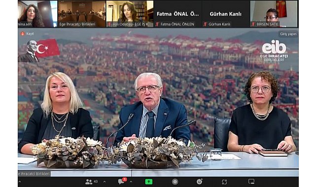 Egeli ihracatçılardan 14 depremzede kadına yardım eli