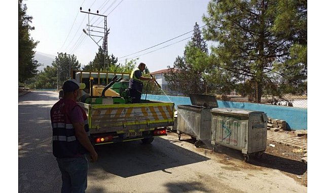 Hatay&#039;da riskli alanlar ilaçlanıyor