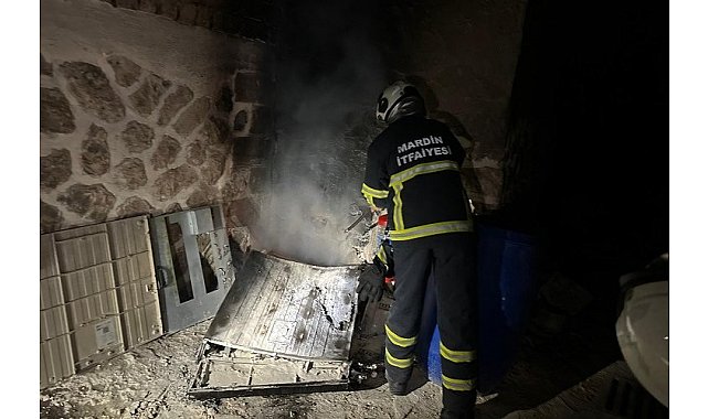 Mardin İtfaiyesi 9 ayda fazla mesai yaptı