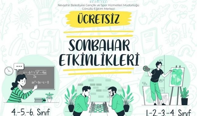 Nevşehir&#039;de Gönüllü Eğitim Merkezleri kapılarını açıyor