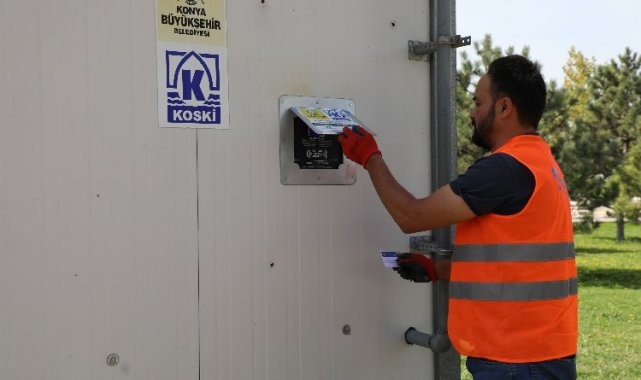 Konya&#039;da içme suları heba olmayacak!