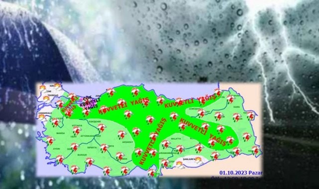 Kuvvetli yağışlara dikkat! Meteoroloji&#039;den ciddi sel uyarısı