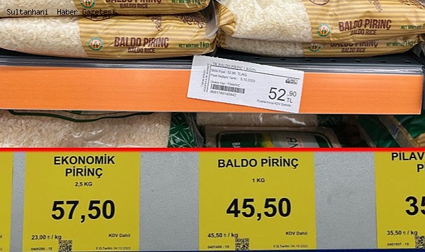 YÜZDE 50&#039;YE VARAN İNDİRİM DİYEN TARIM KREDİ MARKETİN FİYATI DAHA PAHALI ÇIKTI