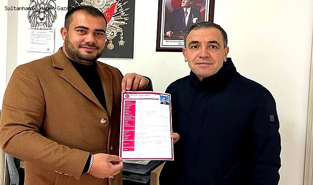 FEVZİ ŞANLI MHP&#039;YE RESMİ BAŞVURUYU YAPTI