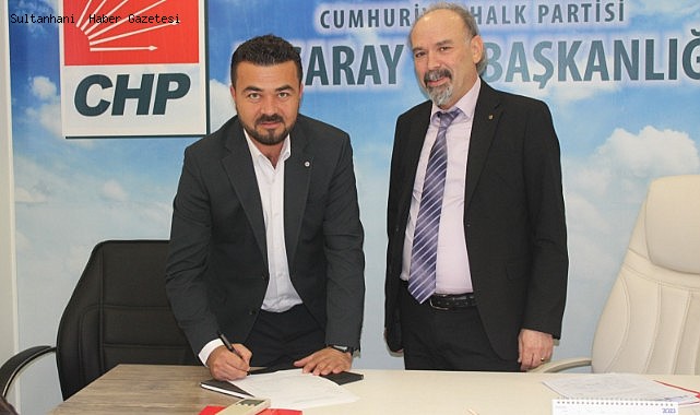 GÖKHAN KARACAER İL GENEL ADAY ADAYLIĞI İÇİN BAŞVURUSUNU YAPTI