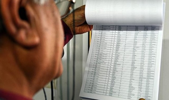 Seçmen listeleri 4 Ocak&#039;ta askıda