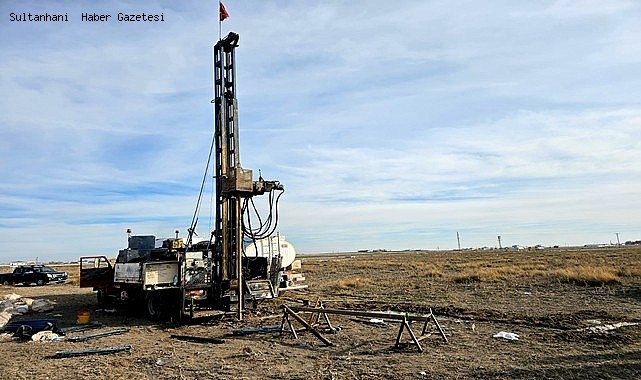 SULTANHANI YENİ SANAYİ SİTESİ ZEMİN ETÜDÜ BAŞLADI