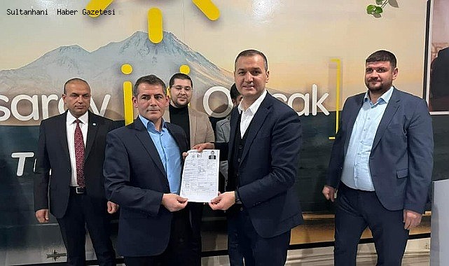 İYİ PARTİ SULTANHANI BELEDİYE BAŞKAN ADAYI HİDAYET AYKÜL OLDU