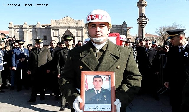 KAHRAMAN ŞEHİDİMİZ GÖKHAN DELEN SON YOLCULUĞUNA UĞURLANDI