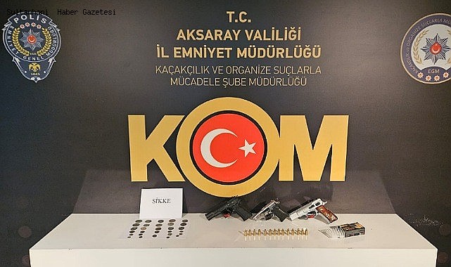 AKSARAY&#039;DA TARİHİ ESER KAÇAKÇISI 1 KİŞİ 29 ADET TARİHİ ESER İLE YAKALANDI