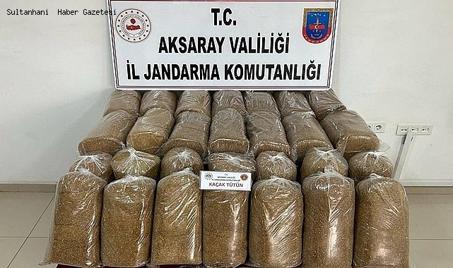 JANDARMA KAÇAK 168 KİLO TÜTÜN ELE GEÇİRDİ