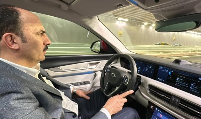 Konya&#039;da alt geçide Togg&#039;lu tanıtım