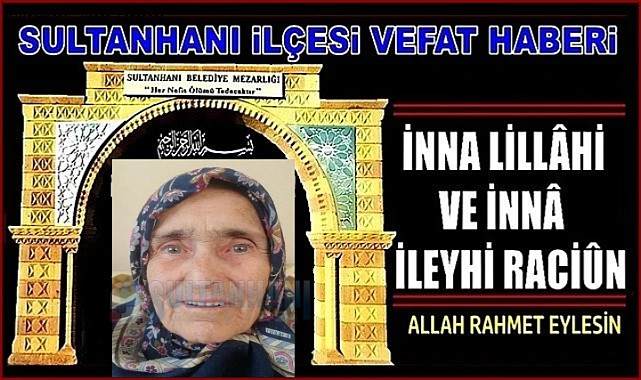KAZIM EŞİ HAMİYET KÜRKÇÜ VEFAT ETTİ 13.03.2024 ÇARŞAMBA