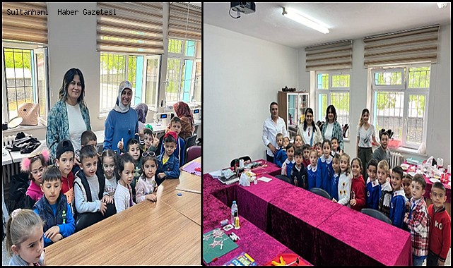 SULTANHANI HALK EĞİTİMİ MERKEZİNDEN “MİNİK ELLER, BÜYÜK HAYALLER” ETKİNLİĞİ