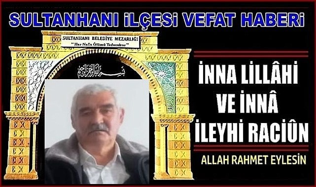 HACI OĞLU MEHMET KÖSE VEFAT ETTİ 04.05.2024 CUMARTESİ