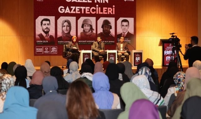 Konya&#039;da &quot;Gazze&#039;nin Gazetecileri&quot; konferansı