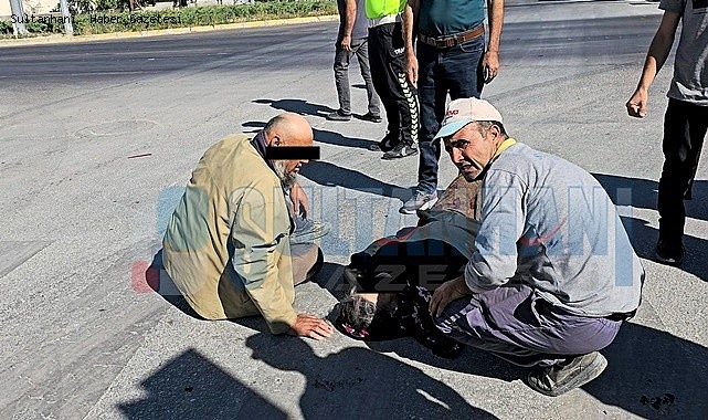 SULTANHANI GİRİŞİNDE OTOMOBİL ELEKTRİKLİ MOTOSİKLETE ÇARPTI: 1 ÖLÜ, 1 YARALI