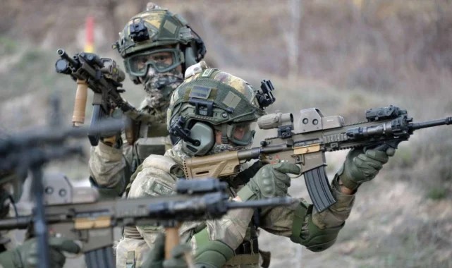 Irak ve Suriye&#039;nin kuzeyinde 6 terörist etkisiz!