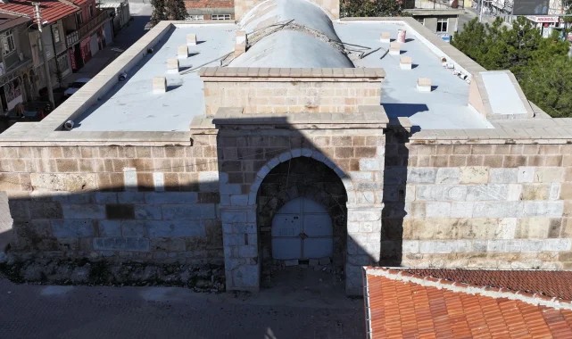 Konya Kadınhanı&#039;nda Raziye Sultan Kervansarayında restorasyon çalışması