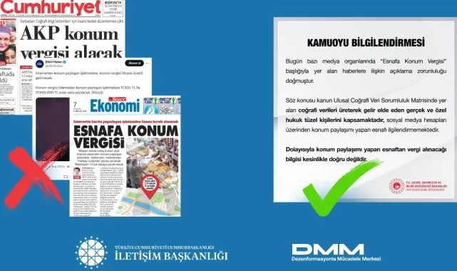 &#039;Konum vergisi&#039; iddialarına İletişim&#039;den yanıt