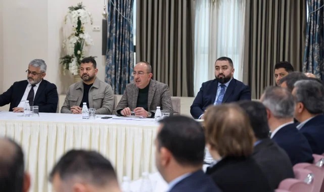 Konya Meram&#039;da gündem 2025 projeleri oldu