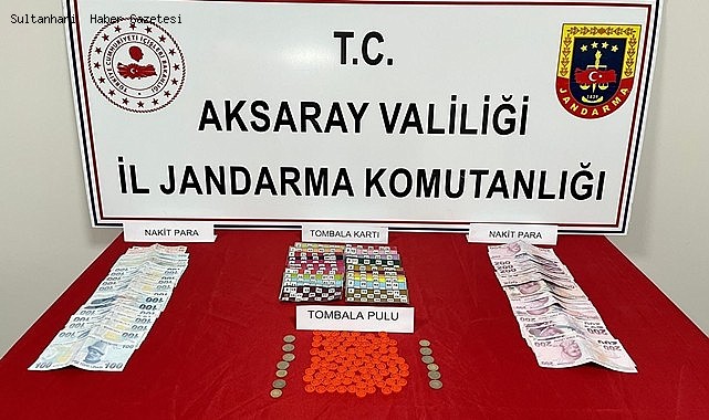 SULTANHANI&#039;NDA JANDARMADAN KUMAR OPERASYONU