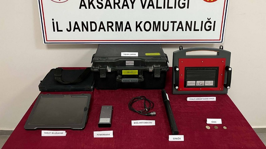 Sultanhanı&#039;nda Defineci Operasyonu